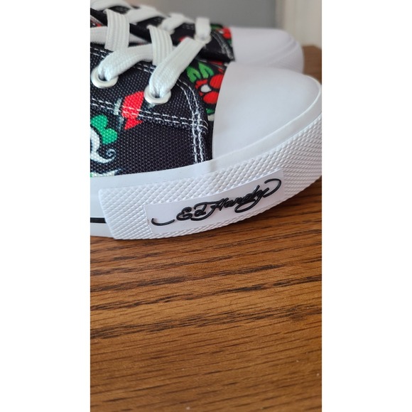 Ed Hardy Sneakers - Black and Red - Picture 2 of 6